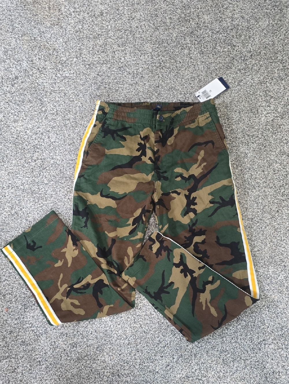 Polo Ralph Lauren Boys Green  Camo Pants Size 12 New